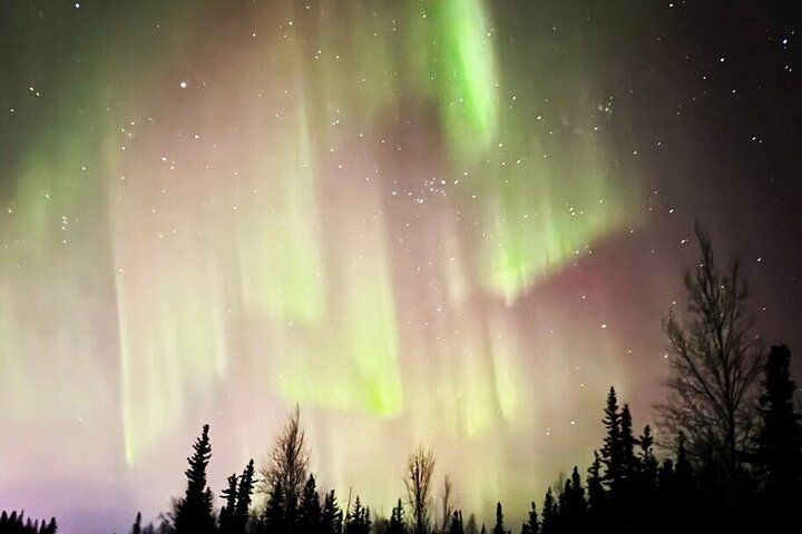 Tour por las auroras boreales y las aguas termales de Chena