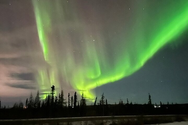 Tour por las auroras boreales y las aguas termales de Chena