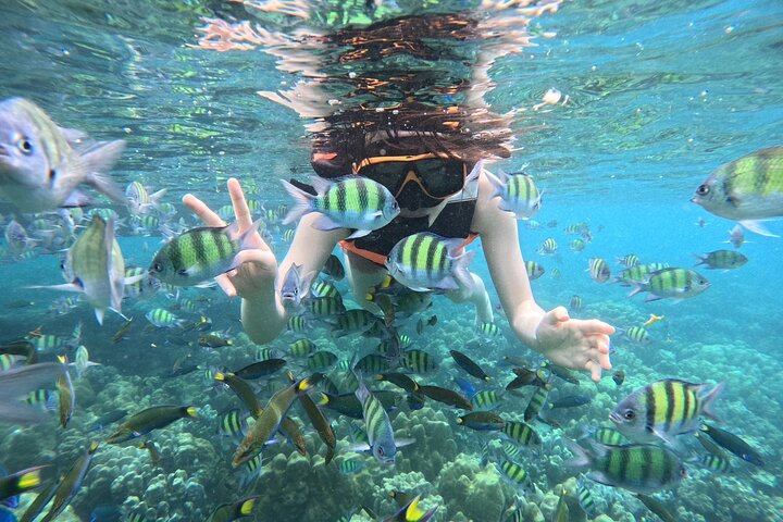 Tour de 7 Ilhas Invisíveis em Koh Lipe por um barco longtail privado