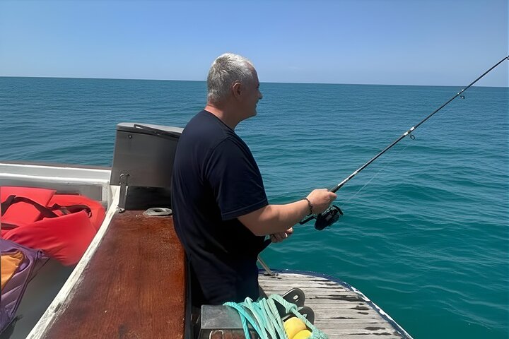 Agadir Yachtkreuzfahrt mit Schwimmen Angeln und Mittagessen auf Sitatunga