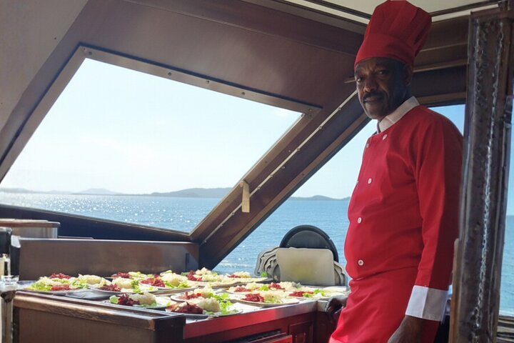 Agadir Yachtkreuzfahrt mit Schwimmen Angeln und Mittagessen auf Sitatunga