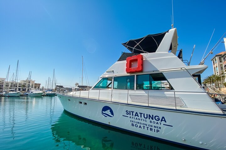 Agadir Yachtkreuzfahrt mit Schwimmen Angeln und Mittagessen auf Sitatunga