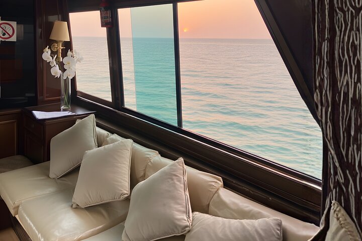 Agadir Yachtkreuzfahrt mit Schwimmen Angeln und Mittagessen auf Sitatunga