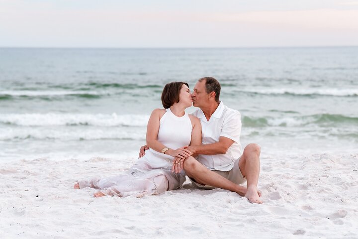 Séance privée de photos de vacances avec photographe à Tybee Island