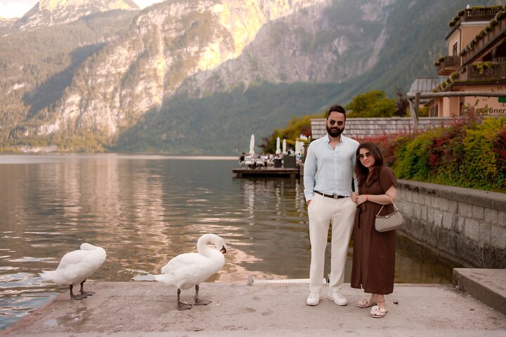 Fotos de férias privadas com fotógrafo em Hallstatt