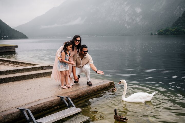 Fotos de férias privadas com fotógrafo em Hallstatt