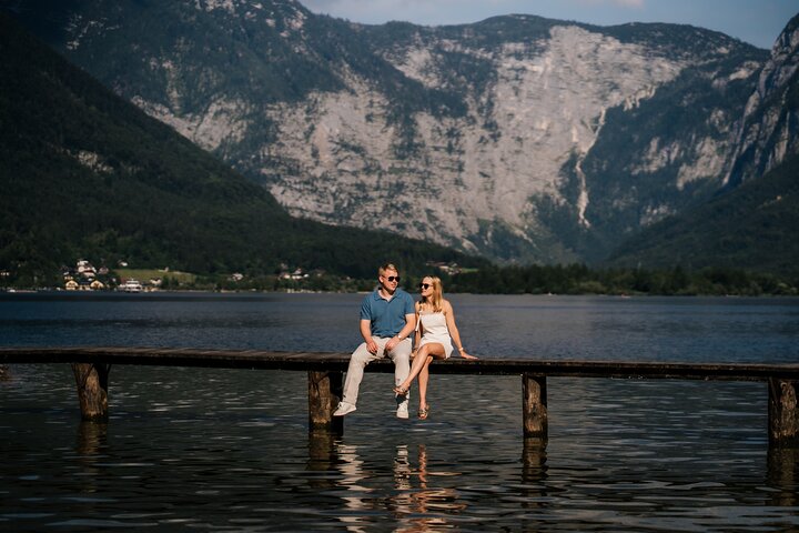 Fotos de férias privadas com fotógrafo em Hallstatt