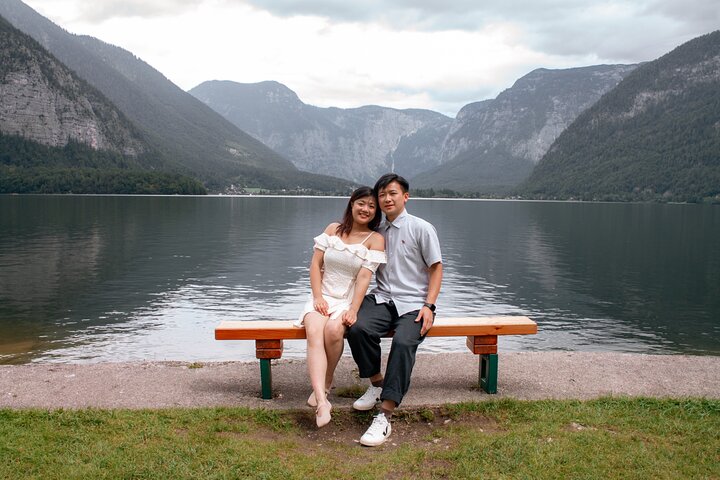 Fotos de férias privadas com fotógrafo em Hallstatt