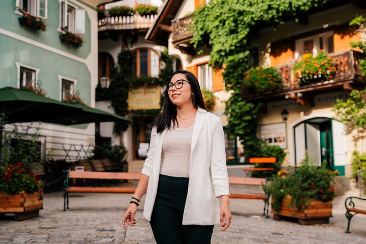 Fotos de férias privadas com fotógrafo em Hallstatt