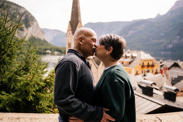 Fotos de férias privadas com fotógrafo em Hallstatt