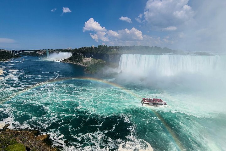 Niagara Falls 1 dagstur fra NYC med Maid of the Mist bådtur