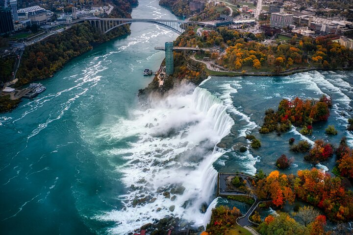 Niagara Falls 1 dagstur fra NYC med Maid of the Mist bådtur