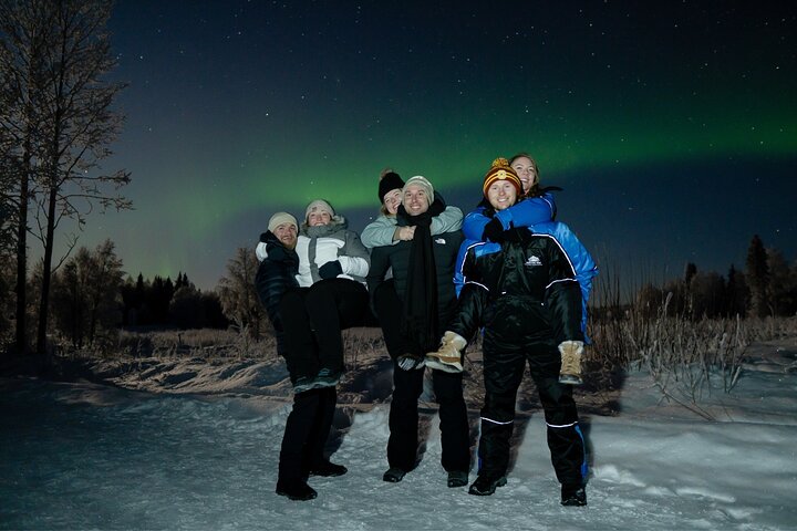 Rovaniemi: Northern Lights Tour with Guaranteed Viewings