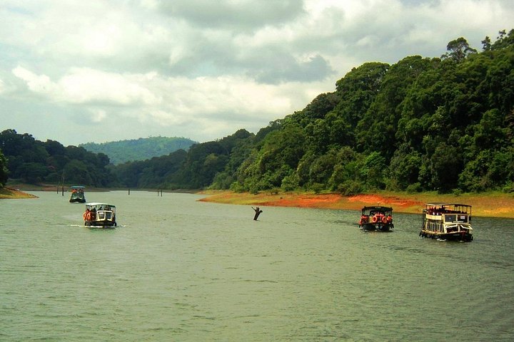 5-dagers Kerala tur med privat bil Houseboat Munnar og Thekkady