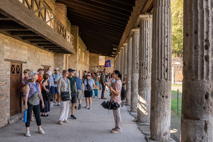 Premium Minivan Fahrt von Rom : Pompeji Tour & Mittagessen in Sorrent