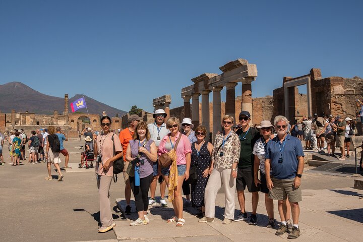 Premium Minivan Fahrt von Rom : Pompeji Tour & Mittagessen in Sorrent