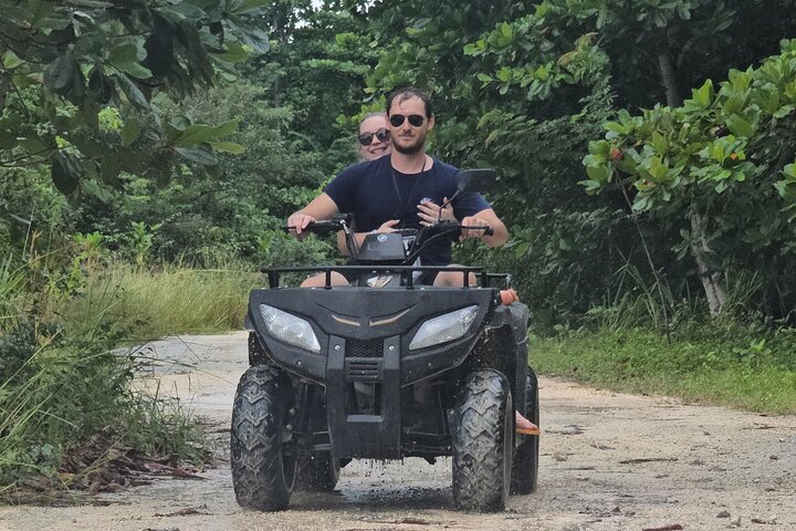 Visite en VTT des grottes de jade et du village maya de Cozumel
