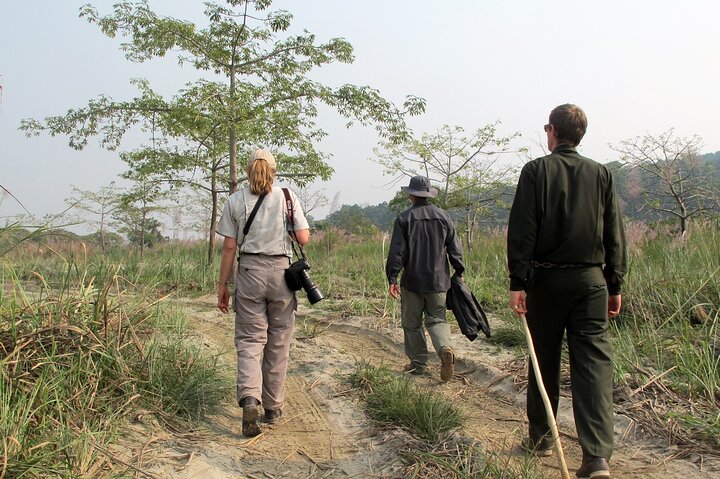 Halve dag Jeep Safari delen in Chitwan National Park