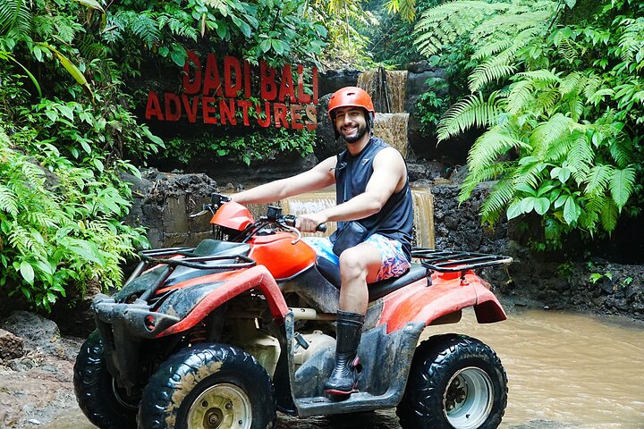 Bali ATV Quad Bike et rafting incluent le déjeuner et le transfert