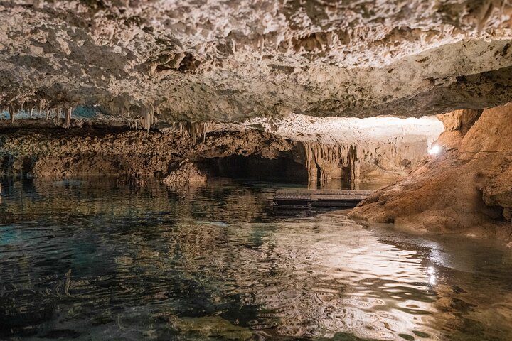 Halbtägige Meeresschildkröten- und Cenote-Schnorcheltour ab Cancun und Riviera Maya