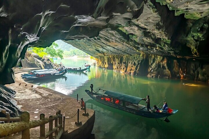 Visite d'une journée de la grotte sombre et de la grotte de Phong Nha