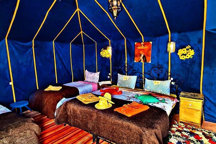 Noche en el desierto de Merzouga desde Erfoud & Camel Ride & Quad ATV