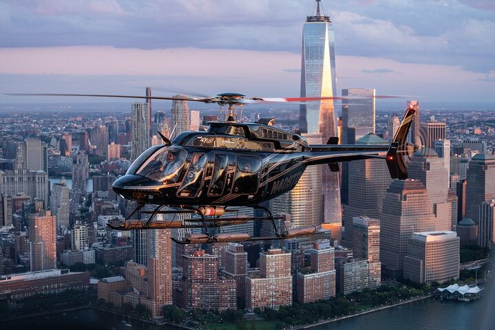 Tour en helicóptero por NY : Skyline de la ciudad de Nueva York desde Nueva Jersey
