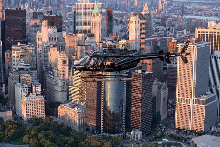 Tour en helicóptero por NY : Skyline de la ciudad de Nueva York desde Nueva Jersey