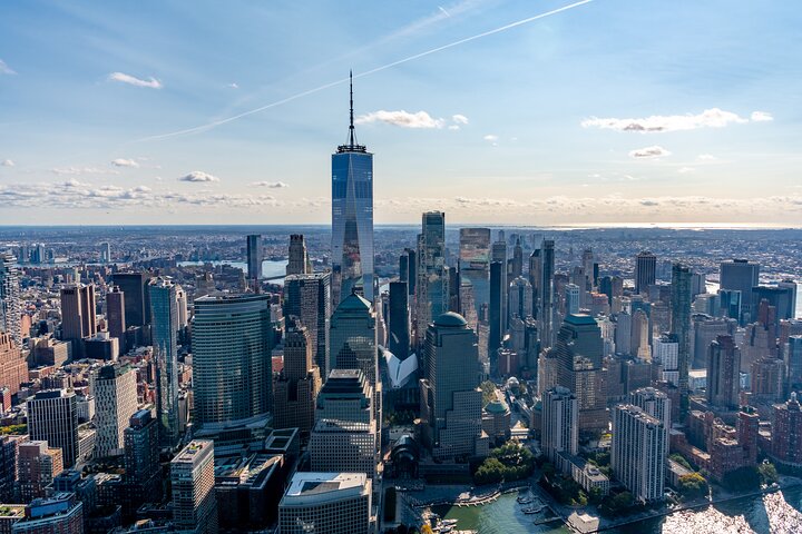 Tour en helicóptero por NY : Skyline de la ciudad de Nueva York desde Nueva Jersey