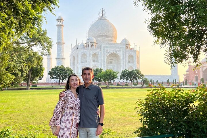 Von Delhi Taj Mahal Agra Ganztägige private Tour