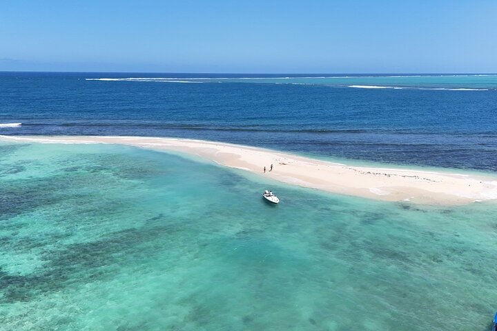 Tour en barco de 5 islas en Mauricio con recogida y regreso