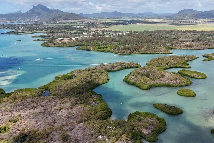 Tour en barco de 5 islas en Mauricio con recogida y regreso