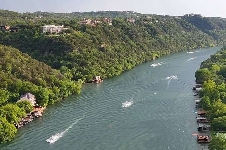 1 uur Lake Austin Boat Cruise. BYOB (Gedeeld - Enkele Tickets)