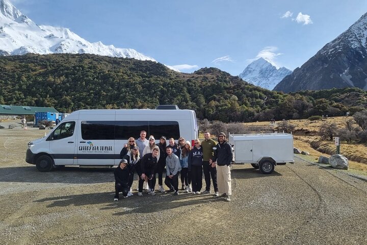 Excursies van Christchurch naar Arthur's Pass + TranzAlpine trein & lunch