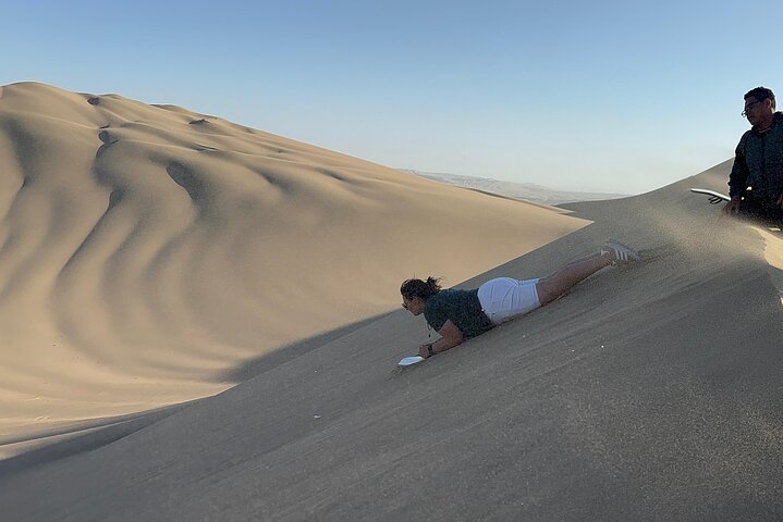 Från Ica eller Huacachina: Buggy- och sandboardtur med solnedgång