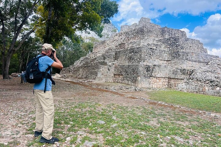 Visite du site archéologique d'Edzná + Rum