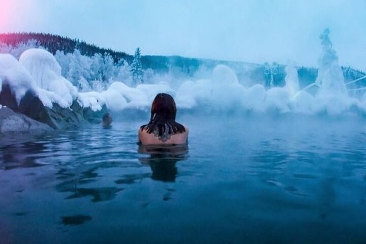 Tour por las auroras boreales y las aguas termales de Chena