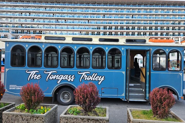 2,5 timmars rundtur i Ketchikan på Tongass Trolley