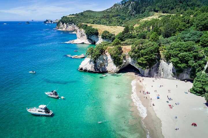 Cathedral Cove & Hot Water Beach Tour met kleine groep en lunch