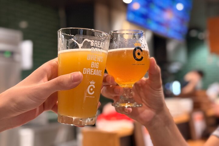 Osaka Craft Beer Tour: 2 lokala bryggerier med guidade provningar
