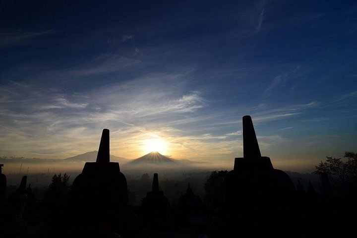 Borobudur Sunrise op tempel en Prambanan ALL-IN privétour