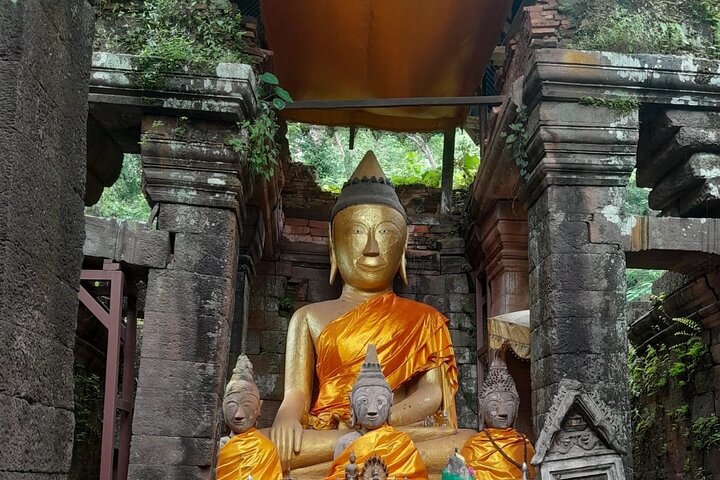 Pakse Mystic Falls en tijdloze tempels van Zuid-Laos Tour