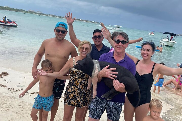 4 Std. Private Tour Insel Hop Schnorchel w / Schildkröten & Schluck Bahama Mamas