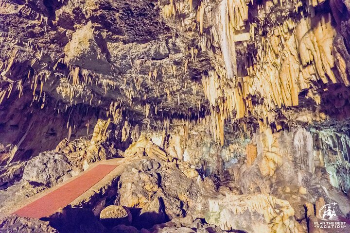 Kefalonia : Melissani, Drogarati & Beach Tour met kleine groep