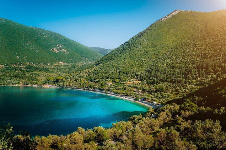 Kefalonia : Melissani, Drogarati & Beach Tour met kleine groep