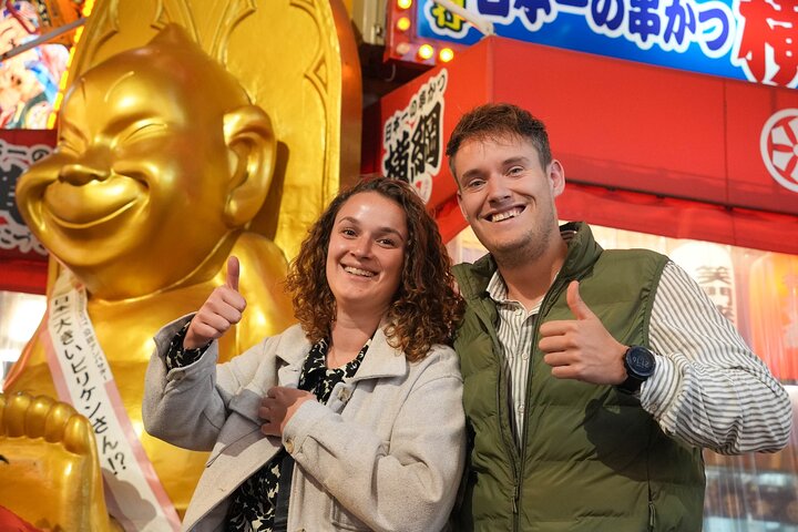 Osaka Street Food Tour: 18 Gerichte & 3 Getränke in 4 Lokalen