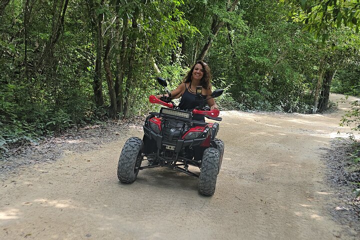 Visite en VTT des grottes de jade et du village maya de Cozumel