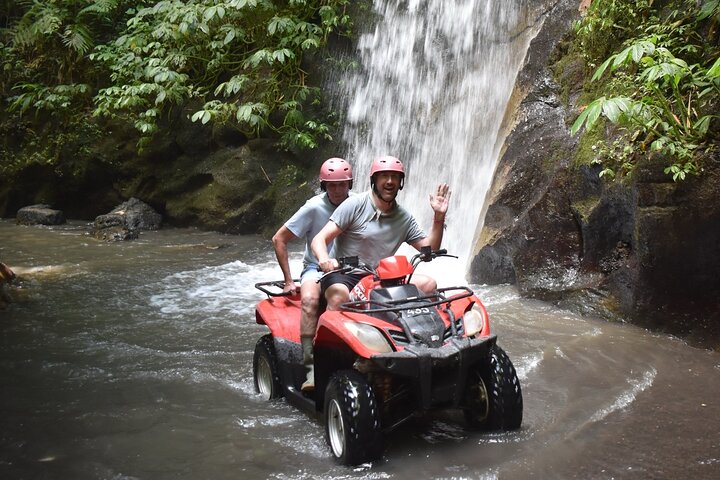 Ubud ATV Quad Bike Tunnel Waterfall Tour