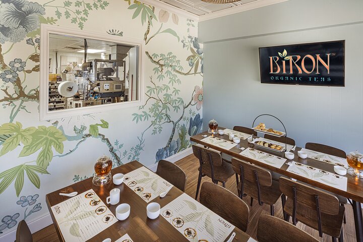 Golden Isles Georgia Pop Up Tea Experiência de degustação de voo