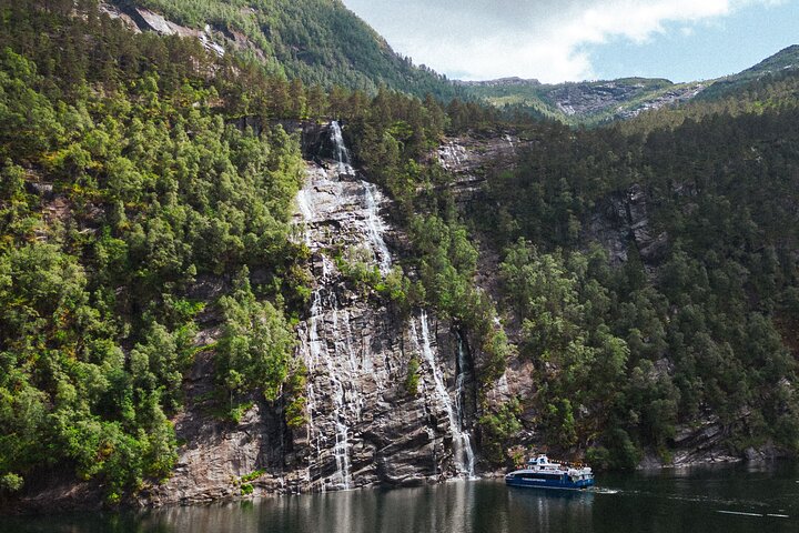 Halvdagsfjordkryssning från Bergen till Mostraumen
